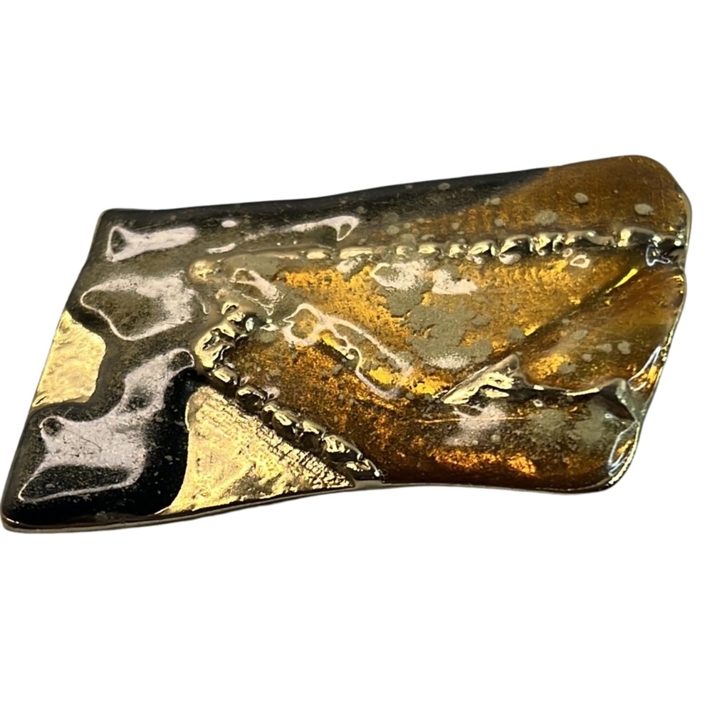 Modernist Multicolored Brooch